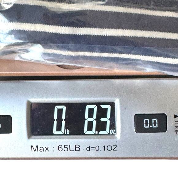 L.L. Bean Supima Cotton Stripe Long-Sleeve Turtleneck Tee Navy Blue/White XL - Picture 11 of 12